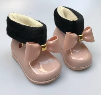 Mini sed kids rain boots with warm velvet inside autumn winter boys girls cute bow shoes children waterproof hot sale boots
Mini sed kids rain boots with warm velvet inside autumn winter boys girls cute bow shoes children waterproof hot sale boots