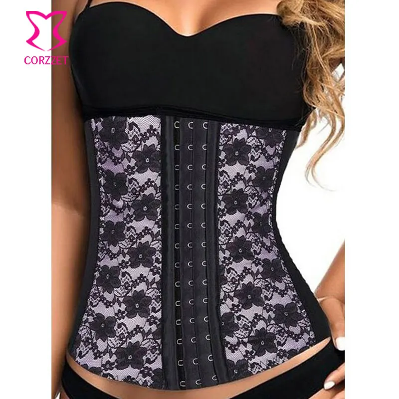 Stretch Floral Lace & Mesh Steel Boned Waist Trainer Corset Underbust Waist Slimming Corsets and Bustiers Sexy Lingerie Korset
Stretch Floral Lace & Mesh Steel Boned Waist Trainer Corset Underbust Waist Slimming Corsets and Bustiers Sexy Lingerie Korset