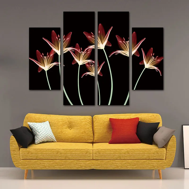 Lily Tracery wall painting Flower Canvas Painting Home Decoration Pictures Wall Pictures For Living Room Modular Pictures
Lily Tracery wall painting Flower Canvas Painting Home Decoration Pictures Wall Pictures For Living Room Modular Pictures