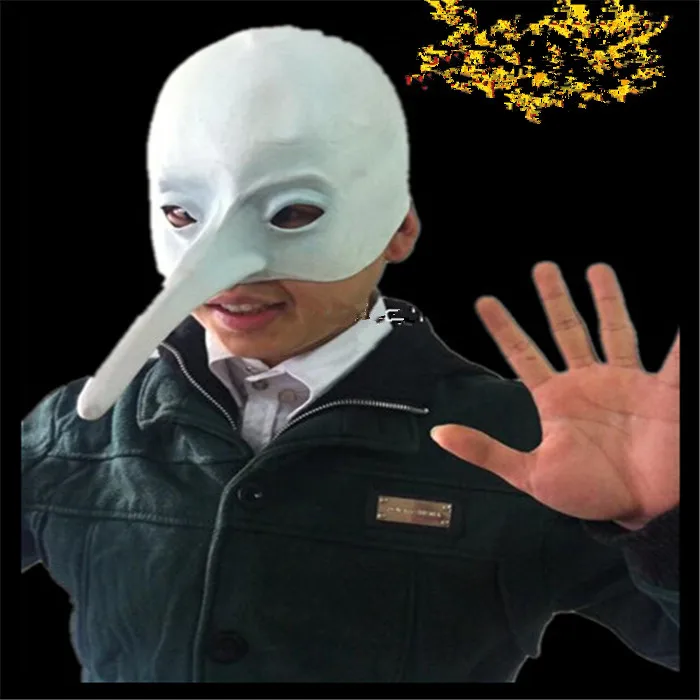 Halloween Carnival Cosplay Mask Masquerade party Mask Italy Venice Handmade Long nose Pentagon Mask Retro high-grade Latex
Halloween Carnival Cosplay Mask Masquerade party Mask Italy Venice Handmade Long nose Pentagon Mask Retro high-grade Latex