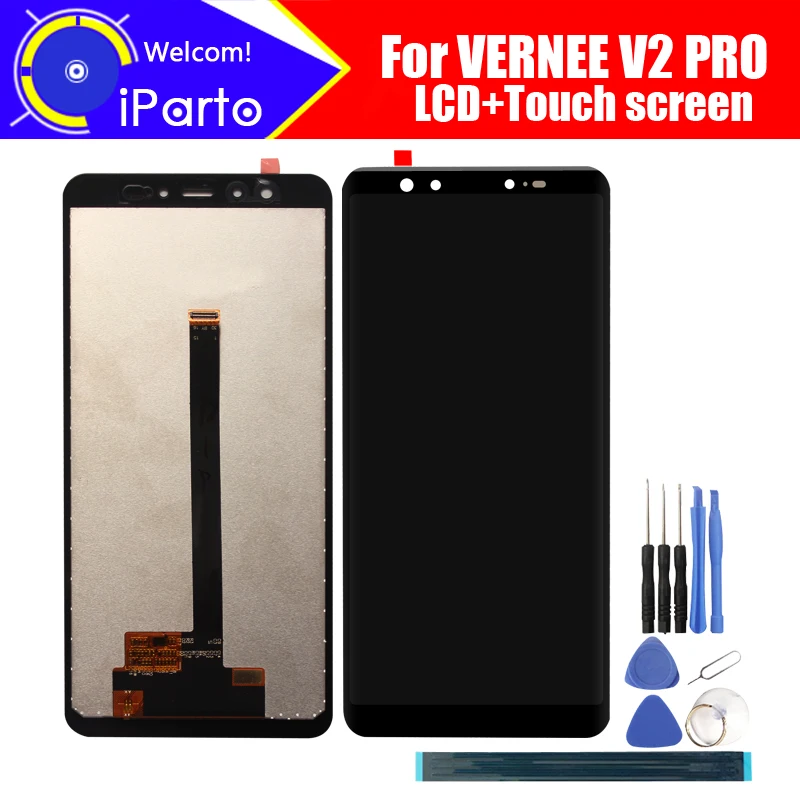 5.99 inch VERNEE V2 PRO LCD Display+Touch Screen Digitizer Assembly 100% Original New LCD+Touch Digitizer for VERNEE V2 PRO
5.99 inch VERNEE V2 PRO LCD Display+Touch Screen Digitizer Assembly 100% Original New LCD+Touch Digitizer for VERNEE V2 PRO