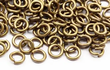 250 pcs 5x1mm Jump Ring Connectors Findings A0376 
250 pcs 5x1mm Jump Ring Connectors Findings A0376