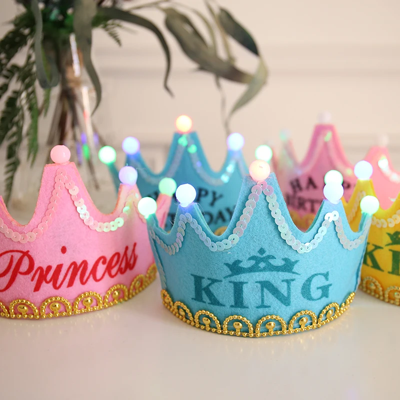 Birthday party decoration articles Children and adults universal luminous Princess Hat hair hoop crown birthday ha
Birthday party decoration articles Children and adults universal luminous Princess Hat hair hoop crown birthday ha