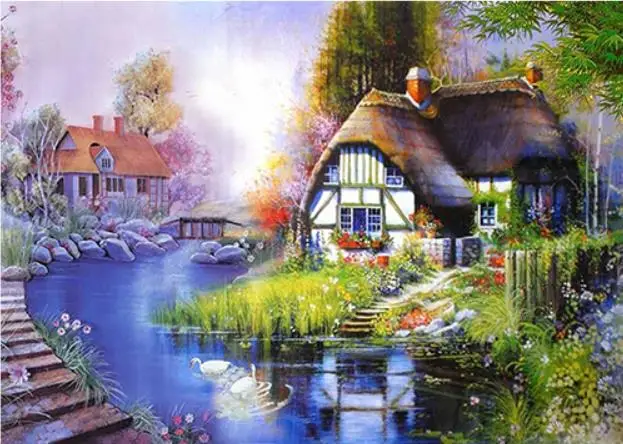5D DIY Diamond Painting landscape Villa Cross Stitch Full Diamond Scenery diamond Embroidery rhinestones Christmas gift
5D DIY Diamond Painting landscape Villa Cross Stitch Full Diamond Scenery diamond Embroidery rhinestones Christmas gift