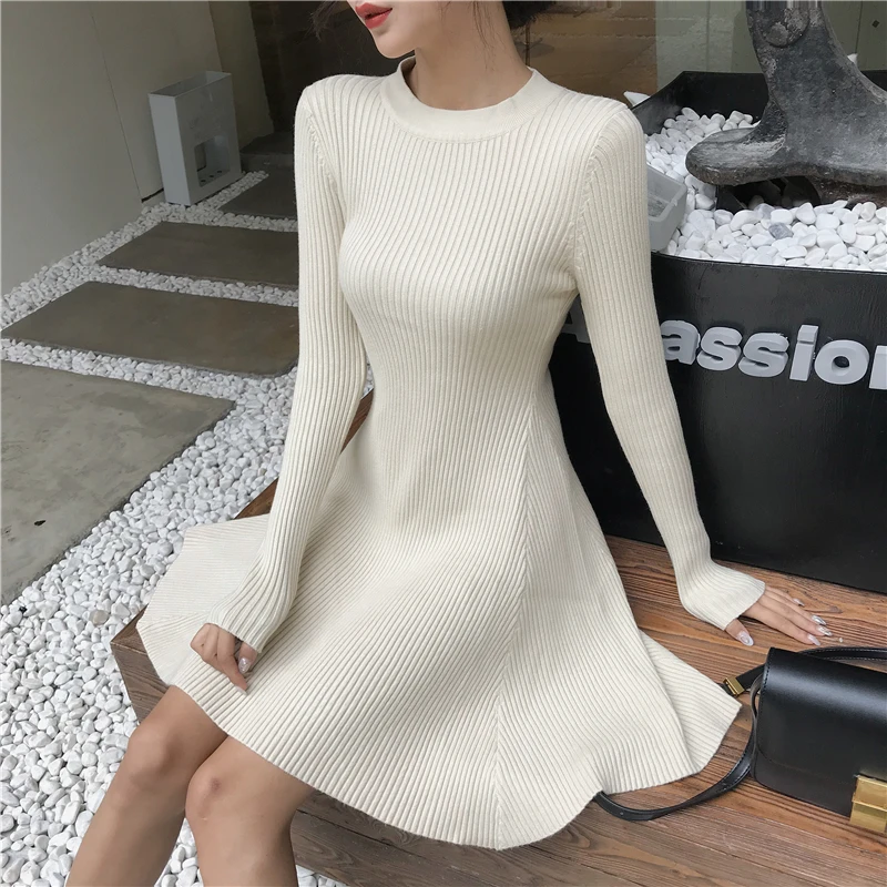KISBINI 2019 Elegant Spring Autumn Women Knitted Dresses Fall Long Sleeve Evening Party Solid Warm Short Sexy Women's Dresses
KISBINI 2019 Elegant Spring Autumn Women Knitted Dresses Fall Long Sleeve Evening Party Solid Warm Short Sexy Women's Dresses