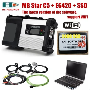 Laptop i5 E6420 and obd Scanner MB Star C5 With 512G SSD and Latest software car Diagnostic tools Support for online SCN coding
Laptop i5 E6420 and obd Scanner MB Star C5 With 512G SSD and Latest software car Diagnostic tools Support for online SCN coding