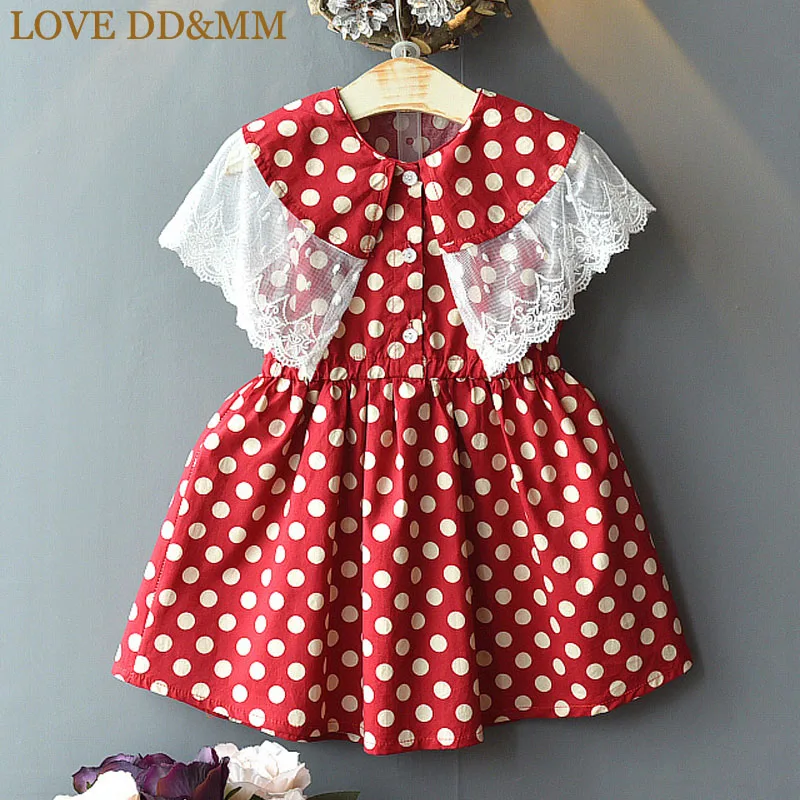 LOVE DD&MM Girls Dresses 2019 Summer New Children's Clothing Girls Fashion Dot Lace Ruffled Large Lapel Waist Dress
LOVE DD&MM Girls Dresses 2019 Summer New Children's Clothing Girls Fashion Dot Lace Ruffled Large Lapel Waist Dress