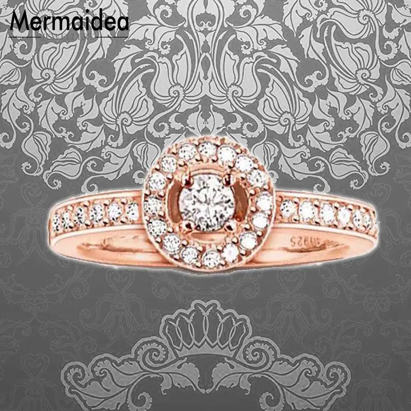 Rose Gold Color Round Wedding Bands Rings 925 Sterling Silver Fashion Jewelry Trendy Party Gift For Women Girls 2019 New Bague
Rose Gold Color Round Wedding Bands Rings 925 Sterling Silver Fashion Jewelry Trendy Party Gift For Women Girls 2019 New Bague