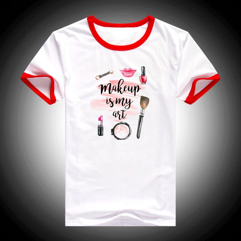 2019 Summer Style Women T Shirt Wake Up and MakeUp Is My Art Pink Prints T-Shirt Femme Tops hipster cool ladies casual tshirt
2019 Summer Style Women T Shirt Wake Up and MakeUp Is My Art Pink Prints T-Shirt Femme Tops hipster cool ladies casual tshirt