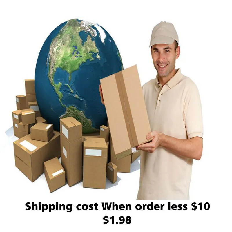 If Your order is less than $10 ,pls pay shipping cost $3.2, so we can send out by Epackge or China Post Registered Air mail
If Your order is less than $10 ,pls pay shipping cost $3.2, so we can send out by Epackge or China Post Registered Air mail