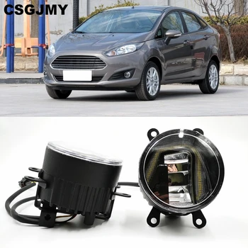 CSGJMY 3-IN-1 Functions Auto LED DRL Daytime Running Light Car Projector Fog Lamp with yellow signal For Ford Fiesta 2009 -2016
CSGJMY 3-IN-1 Functions Auto LED DRL Daytime Running Light Car Projector Fog Lamp with yellow signal For Ford Fiesta 2009 -2016