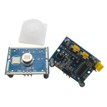 Free 2pcs HC-SR501 PIR Infared Sensor switch Pyroelectric Motion Sensor Detector Module 32mm*24mm Hot sale
Free 2pcs HC-SR501 PIR Infared Sensor switch Pyroelectric Motion Sensor Detector Module 32mm*24mm Hot sale