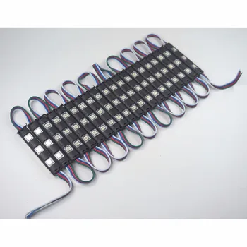 200PCS 5050 RGB 3 Leds Injection Black ABS Shell Led Module DC 12V RGB Led Module Signs
200PCS 5050 RGB 3 Leds Injection Black ABS Shell Led Module DC 12V RGB Led Module Signs