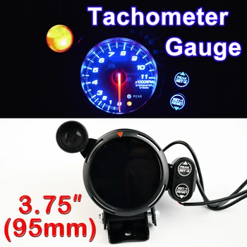 3.75" 95mm Tachometer Gauge 3 3/4 Inch Car Tacho Meter Blue LED with Shift Light RPM Auto Gauges 12V Black Shell FREE SHIPPING
3.75" 95mm Tachometer Gauge 3 3/4 Inch Car Tacho Meter Blue LED with Shift Light RPM Auto Gauges 12V Black Shell FREE SHIPPING