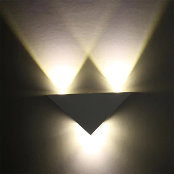 3W Aluminum Triangle Led Wall Lamp AC85-265V High Power Led Modern Home Lighting Indoor Outdoor Decoration Light Wall Lamps Led
3W Aluminum Triangle Led Wall Lamp AC85-265V High Power Led Modern Home Lighting Indoor Outdoor Decoration Light Wall Lamps Led