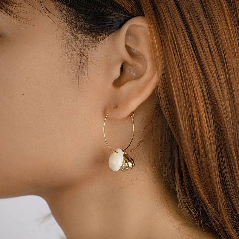 Tocona New Fashion Gold Color Drop Earrings Summer Charming Shell Beach High Quality Pendant For Women Ladies Jewelry D03108
Tocona New Fashion Gold Color Drop Earrings Summer Charming Shell Beach High Quality Pendant For Women Ladies Jewelry D03108