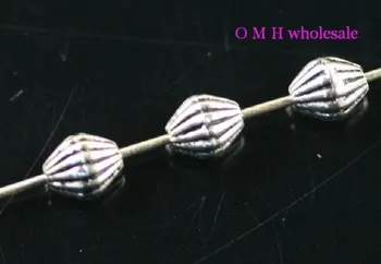 OMH wholesale Free ship 35pcs tibetan silver spacer beads Jewelry Findings metal beads 6X5mm ZL126
OMH wholesale Free ship 35pcs tibetan silver spacer beads Jewelry Findings metal beads 6X5mm ZL126