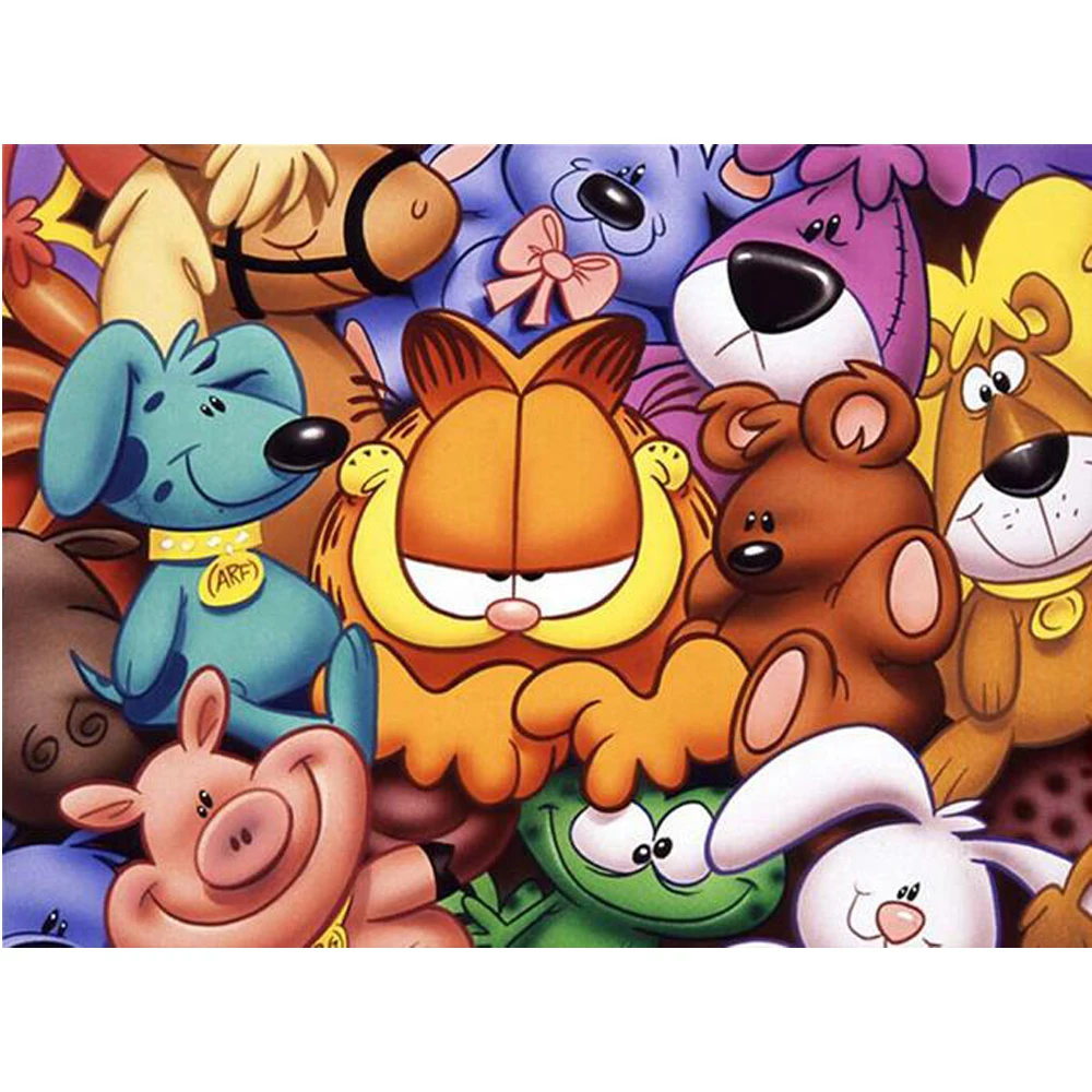 Full Square / Round Diamond Painting "Cartoon Animal Garfield Rabbit Bear Frog" Mosaic Rhinestone Embroidery Art decoration L123
Full Square / Round Diamond Painting "Cartoon Animal Garfield Rabbit Bear Frog" Mosaic Rhinestone Embroidery Art decoration L123