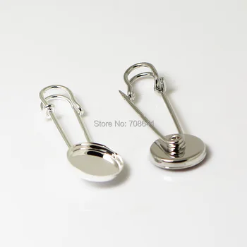 12mm - 25mm Clip Kilt Pins Brooches Base Blank Back Safety-pin Settings with Round Deep Wall Bezel Cabochons DIY Findings
12mm - 25mm Clip Kilt Pins Brooches Base Blank Back Safety-pin Settings with Round Deep Wall Bezel Cabochons DIY Findings