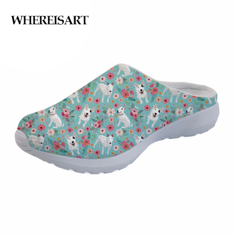 WHEREISART Summer Women Flower Dog Sandals Fashion Women's Slip-on House Slippers Breathable Mesh Beach Water Shoes for Lady
WHEREISART Summer Women Flower Dog Sandals Fashion Women's Slip-on House Slippers Breathable Mesh Beach Water Shoes for Lady