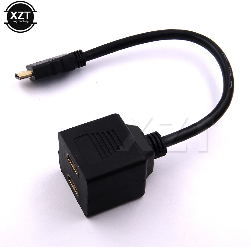 High Quality Male to 1 port output Female Switch Y Splitter Cord Cable Adapter HDMI TO HDMI 2 port input For HD DVD LCD TV Game
High Quality Male to 1 port output Female Switch Y Splitter Cord Cable Adapter HDMI TO HDMI 2 port input For HD DVD LCD TV Game