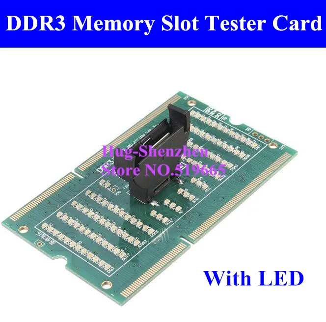 Hot Sale New Arrival 1Pcs DDR3 memory slot tester card with LED for laptop motherboard Notebook
Hot Sale New Arrival 1Pcs DDR3 memory slot tester card with LED for laptop motherboard Notebook