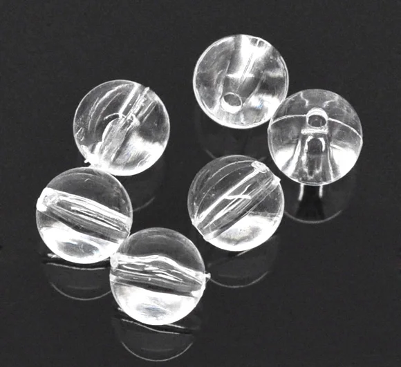 Acrylic Spacer Beads Ball White Transparent About 8mm( 3/8") Dia, Hole: Approx 1.5mm, 60 PCs
Acrylic Spacer Beads Ball White Transparent About 8mm( 3/8") Dia, Hole: Approx 1.5mm, 60 PCs