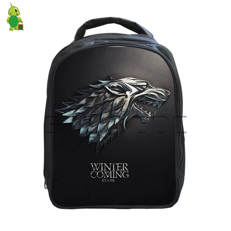 Game of Thrones Backpack for Boys Girls School Bags Daily Backpack Winter Is Coming Stark Kindergarten Backpacks Kids Gift Bags
Game of Thrones Backpack for Boys Girls School Bags Daily Backpack Winter Is Coming Stark Kindergarten Backpacks Kids Gift Bags
