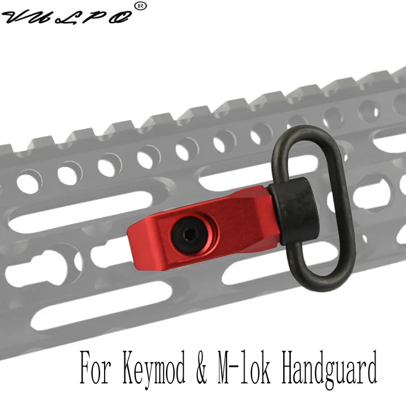 VULPO High Quality Sling Swivel Adapter Mount Attachment for Keymod M-lok Handguard Rail
VULPO High Quality Sling Swivel Adapter Mount Attachment for Keymod M-lok Handguard Rail