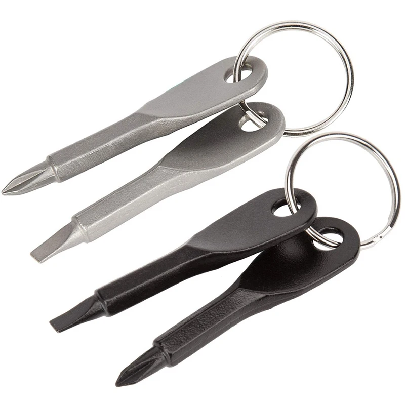 2pcs Portable Stainless Steel Keychain Flathead Key Ring Key Chain Screwdriver Keychain Silver/Black /Cross+Word outdoor tools
2pcs Portable Stainless Steel Keychain Flathead Key Ring Key Chain Screwdriver Keychain Silver/Black /Cross+Word outdoor tools