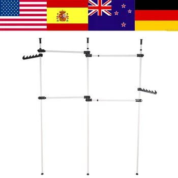 4 Poles Adjustable Home Garment Hanger Clothes Rack Simple Closet Wardrobe cabide gravata clothes hanger organizer multi hanger
4 Poles Adjustable Home Garment Hanger Clothes Rack Simple Closet Wardrobe cabide gravata clothes hanger organizer multi hanger