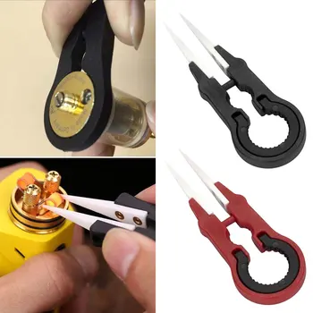 Multifunctional Steam Vaper Ceramic Insulation Head Tweezers Forceps Black
Multifunctional Steam Vaper Ceramic Insulation Head Tweezers Forceps Black