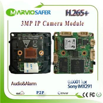 H.265 3MP 1080P Starlight IP Network Camera Module 0.0001 Illumination Colorful Night Vision Image Sony IMX291 Sensor Onvif
H.265 3MP 1080P Starlight IP Network Camera Module 0.0001 Illumination Colorful Night Vision Image Sony IMX291 Sensor Onvif