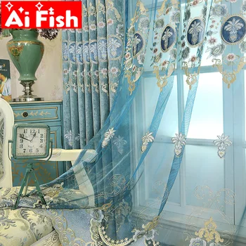 European Chenille Water Soluble Embroidery Blackout Curtain for Living Room Bedroom Classical Cloth Tulle Fabric Custom M023-40
European Chenille Water Soluble Embroidery Blackout Curtain for Living Room Bedroom Classical Cloth Tulle Fabric Custom M023-40