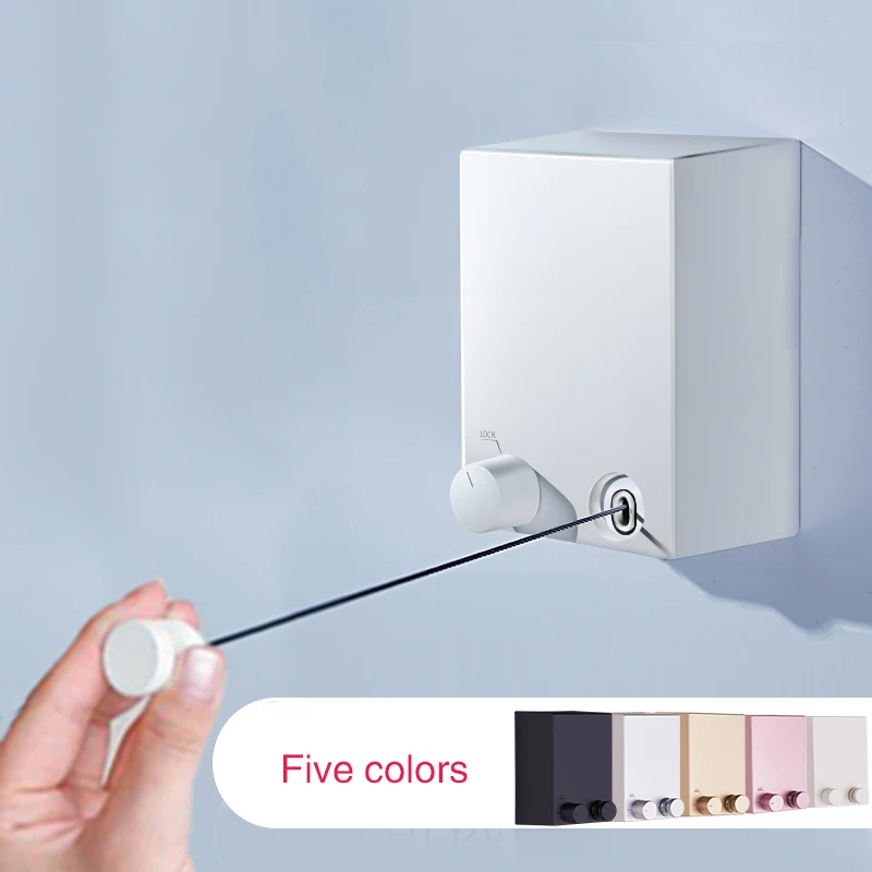 4.2m Steel Clothesline Rope Retractable Clothesline Indoor Stainless Steel Round Clothesline Outdoor Clothes Dryer
4.2m Steel Clothesline Rope Retractable Clothesline Indoor Stainless Steel Round Clothesline Outdoor Clothes Dryer