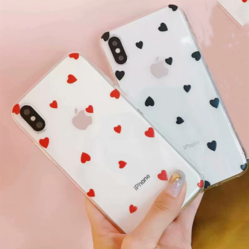 Love Heart For iPhone X XR XS Max 6 6S 7 8 Plus Phone Case Cute Cartoon Clear Soft TPU Funda Capa For iPhone 6 6s 7 8 Plus X XS
Love Heart For iPhone X XR XS Max 6 6S 7 8 Plus Phone Case Cute Cartoon Clear Soft TPU Funda Capa For iPhone 6 6s 7 8 Plus X XS