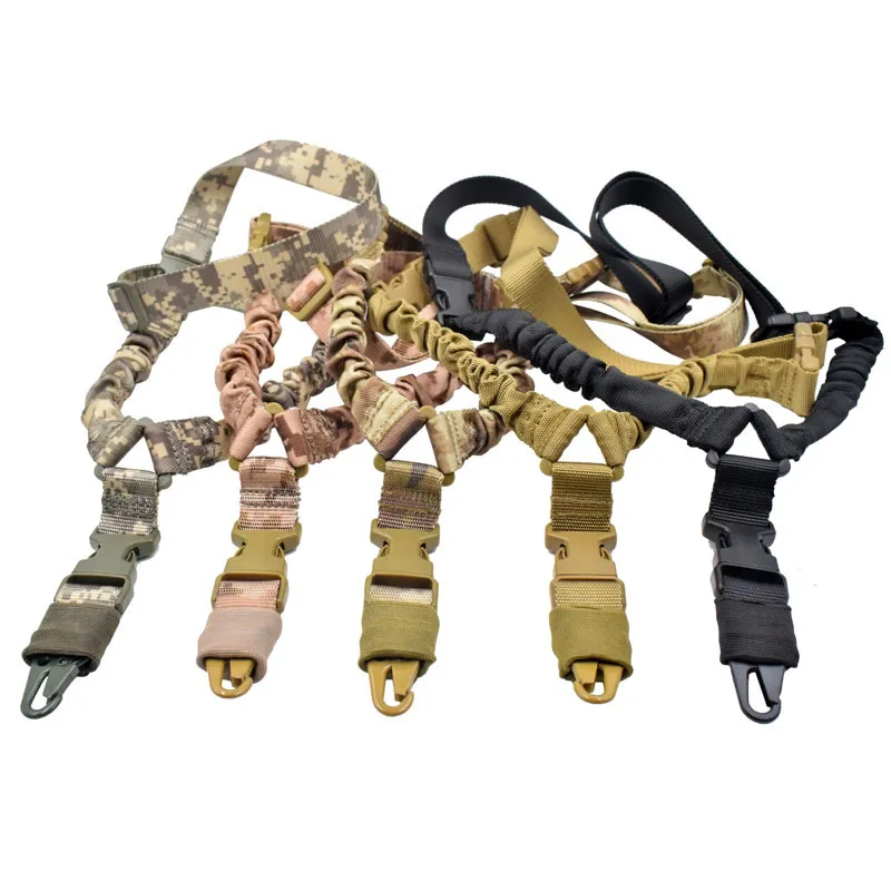 1000D Heavy Duty Tactical One 1 Single Point Sling Adjustable Bungee Rifle Gun Sling Strap for Airsoft Hunting Military
1000D Heavy Duty Tactical One 1 Single Point Sling Adjustable Bungee Rifle Gun Sling Strap for Airsoft Hunting Military