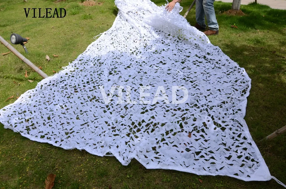 VILEAD 2.5M x 6M (8FT x 19.5FT) Digital Camouflage Net White Military Army Camo Netting Sun Shelter for Hunting Camping Tent
VILEAD 2.5M x 6M (8FT x 19.5FT) Digital Camouflage Net White Military Army Camo Netting Sun Shelter for Hunting Camping Tent