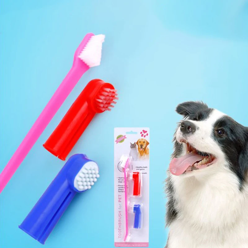 Dog Toothbrush Pet Finger Toothbrush double-head brush Dog Toys Dental Care Dogs Cats Clean Teeth Pet Supplies
Dog Toothbrush Pet Finger Toothbrush double-head brush Dog Toys Dental Care Dogs Cats Clean Teeth Pet Supplies