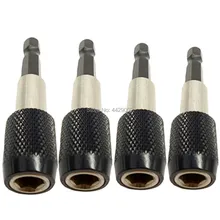4pcs Quick Release Bit Holder Magnetic 1/4" Hex Screwdriver Drill Bits Impact Drive 60mm Hex Screwdriver Magnetic Bit Holder
4pcs Quick Release Bit Holder Magnetic 1/4" Hex Screwdriver Drill Bits Impact Drive 60mm Hex Screwdriver Magnetic Bit Holder
