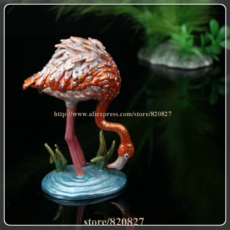 Enameled Bird Trinket Box Bird Jeweled Crystal Keepsake Box Studded Enamel Collectible Decorative Jeweled Bird Crafts Gifts
Enameled Bird Trinket Box Bird Jeweled Crystal Keepsake Box Studded Enamel Collectible Decorative Jeweled Bird Crafts Gifts
