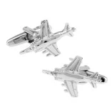 

C-MAN Luxury shirt Silvery Plane cufflink for mens Brand cuff buttons cuff links High Quality abotoaduras Jewelry