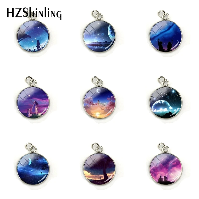 Beautiful Night Sky Art Glass Cabochon Necklace Pendant Jewelry Hand Craft Stainless Steel Charms Pendants Gifts for Women
Beautiful Night Sky Art Glass Cabochon Necklace Pendant Jewelry Hand Craft Stainless Steel Charms Pendants Gifts for Women