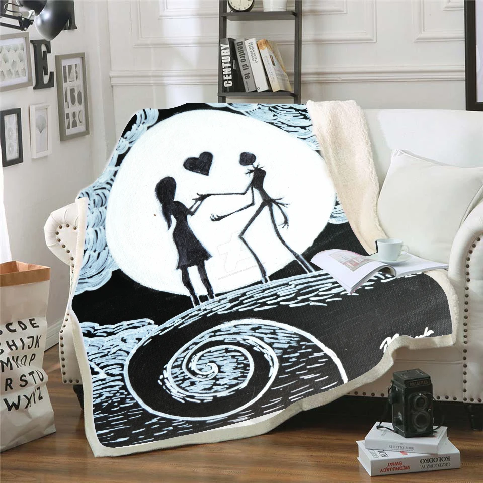 Dropship The Nightmare Before Christmas Pattern Blanket Super Soft Throw Fleece Blankets on The Bed Baby Winter Summer Bedsprea
Dropship The Nightmare Before Christmas Pattern Blanket Super Soft Throw Fleece Blankets on The Bed Baby Winter Summer Bedsprea