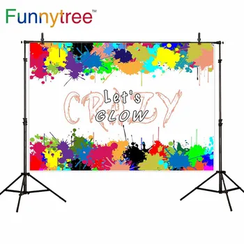Funnytree background for photo shoots art colorful paint white glow party birthday photography backdrops camera wall-papers
Funnytree background for photo shoots art colorful paint white glow party birthday photography backdrops camera wall-papers
