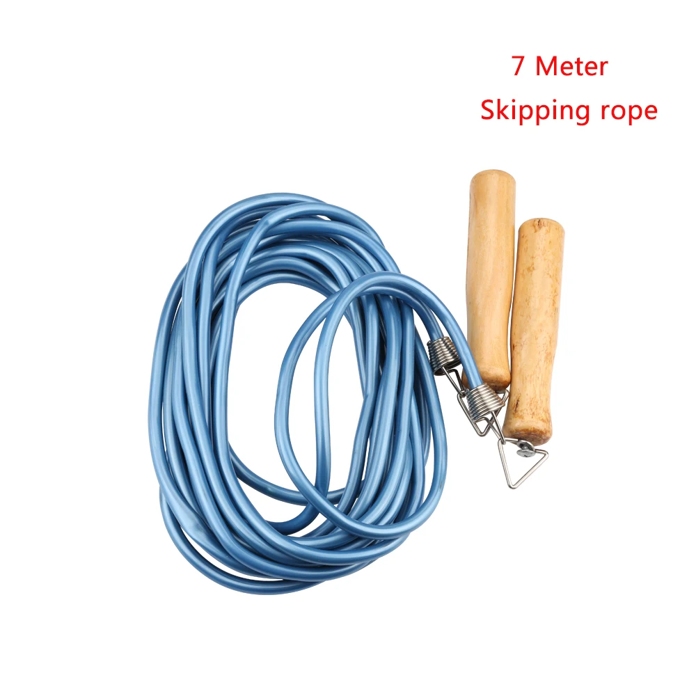 7 Meter Speed Group Skip Rope Skipping Crossfit Fitness Equipment Easy Carrier Family Exercise Jump Rope with Wooden Handle
7 Meter Speed Group Skip Rope Skipping Crossfit Fitness Equipment Easy Carrier Family Exercise Jump Rope with Wooden Handle