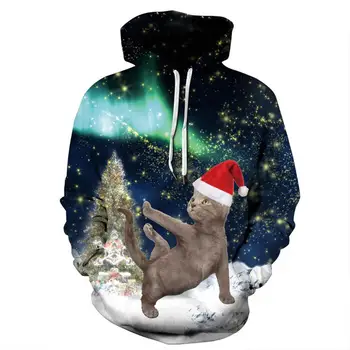 Harajuku Women Hoodies Sweatshirt Cute Cat Print Snow Christmas Style Long Sleeve Moletom Lovers Hooded Sweatshirts Couple Men
Harajuku Women Hoodies Sweatshirt Cute Cat Print Snow Christmas Style Long Sleeve Moletom Lovers Hooded Sweatshirts Couple Men