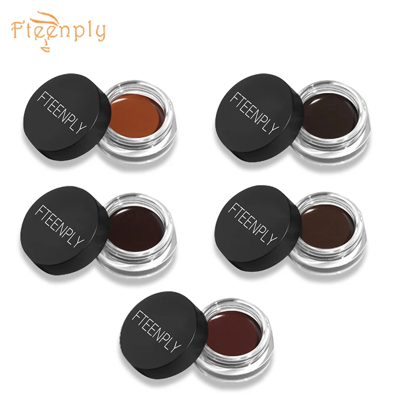 5 Colors FTEENPLY Eyebrow Cream Waterproof Long Lasting Eye Cosmetic Liquid Gel Makeup Eye Brow Makeup Set + Black Brush
5 Colors FTEENPLY Eyebrow Cream Waterproof Long Lasting Eye Cosmetic Liquid Gel Makeup Eye Brow Makeup Set + Black Brush