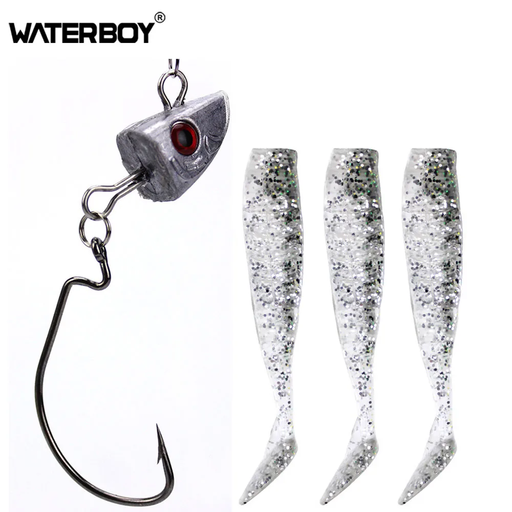 HAOS 11cm/20g T Tail Lead Head Jig Soft Bait New Fishing Jigging Sea Bass Fish Tackle Single Hook Swing Shad Silicone Lure
HAOS 11cm/20g T Tail Lead Head Jig Soft Bait New Fishing Jigging Sea Bass Fish Tackle Single Hook Swing Shad Silicone Lure