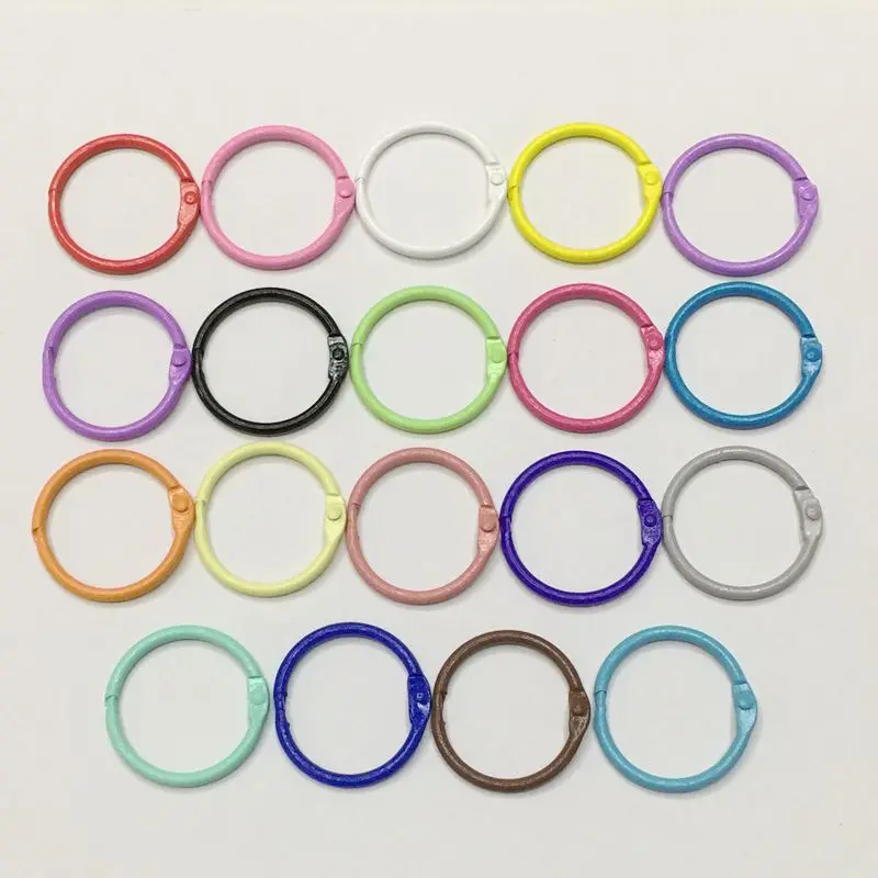 10Pcs/ 30mm Colorful Metal Key Openable Unisex Keyring Keychain Keyfob Loose leaf DIY Accessories
10Pcs/ 30mm Colorful Metal Key Openable Unisex Keyring Keychain Keyfob Loose leaf DIY Accessories